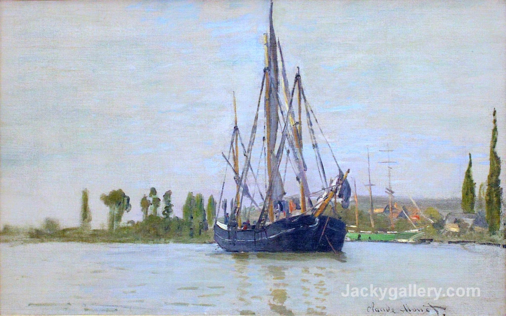 The Sailing Boat by Claude Monet paintings reproduction